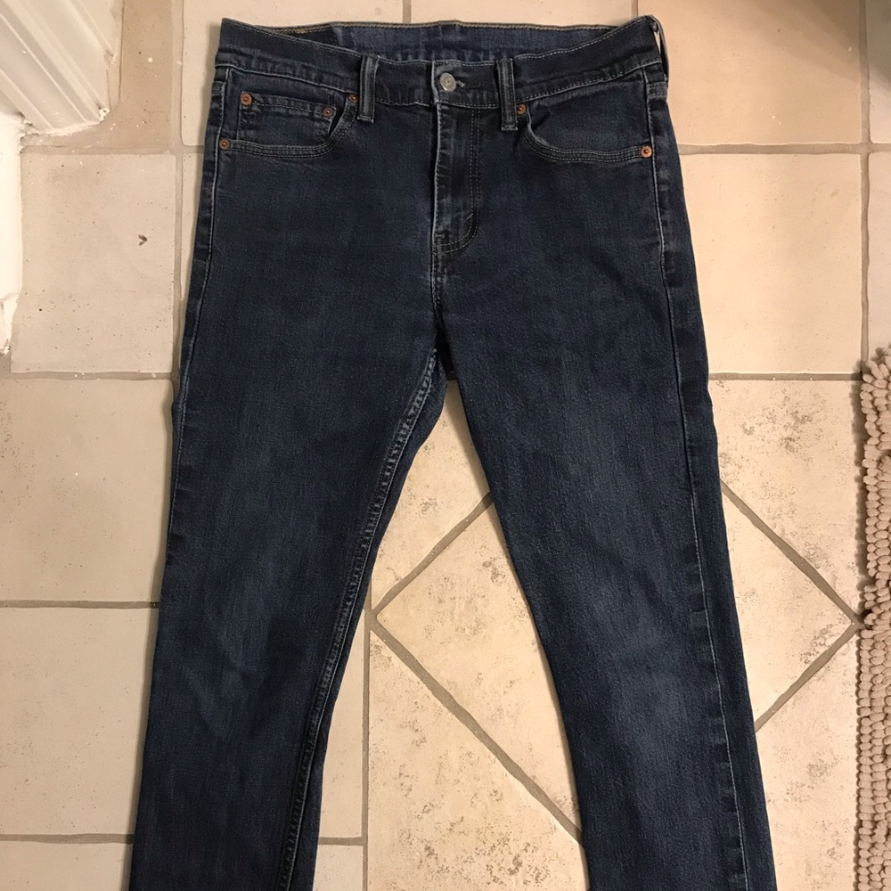 Levi’s straight cropped jeans